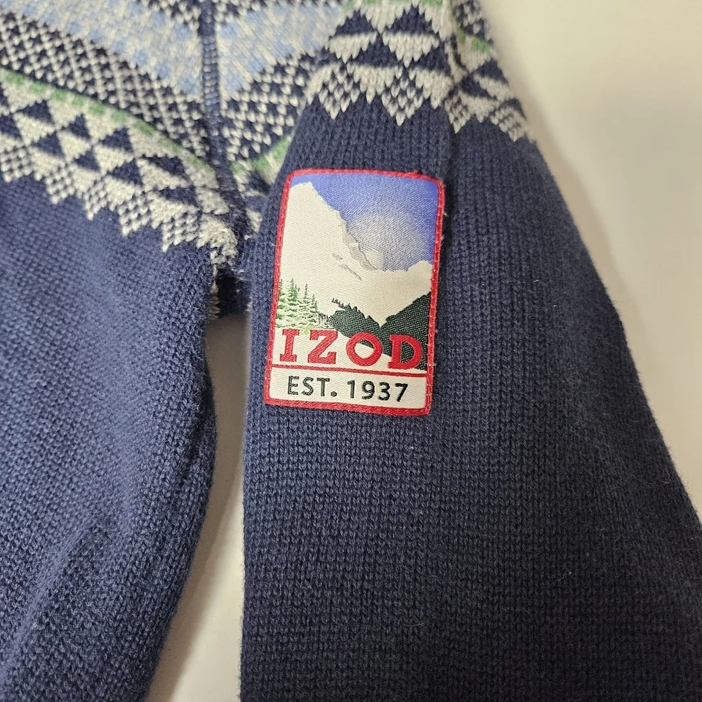 Izod Large Half‎ Zip Pullover Sweater